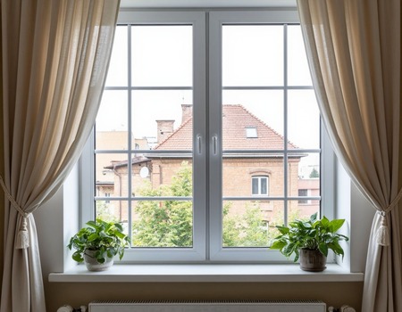 Белые стандартные окна